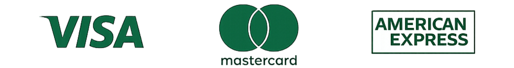תשלום מאובטח - Visa Mastercard American Express